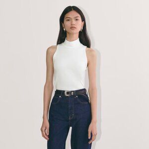 NWT Everlane Sleeveless Turtleneck Top Size XS